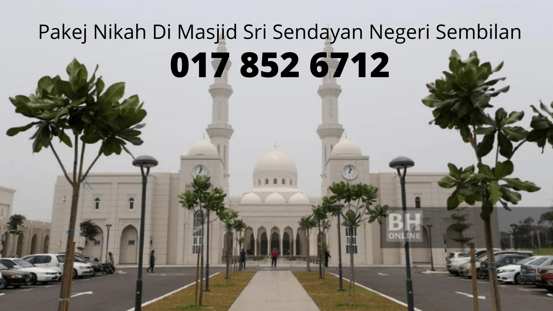 Pakej-Nikah-Di-Masjid-Sri-Sendayan-Negeri-Sembilan-0178526712